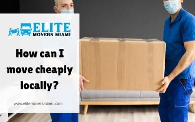 How can I move cheaply locally?